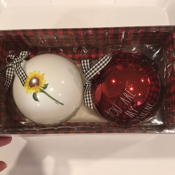 NIB Rae Dunn Christmas ornaments - Picture 1 of 3